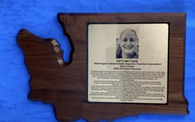 Washington State Swimming Hall of Fame Inductee Patti Matthew