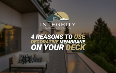 4 Reasons To Use Decorative Membrane On Your Deck