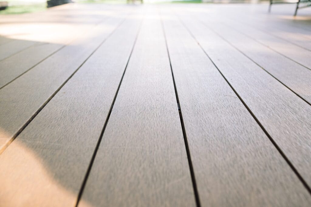 composite deck installation in Silverdale