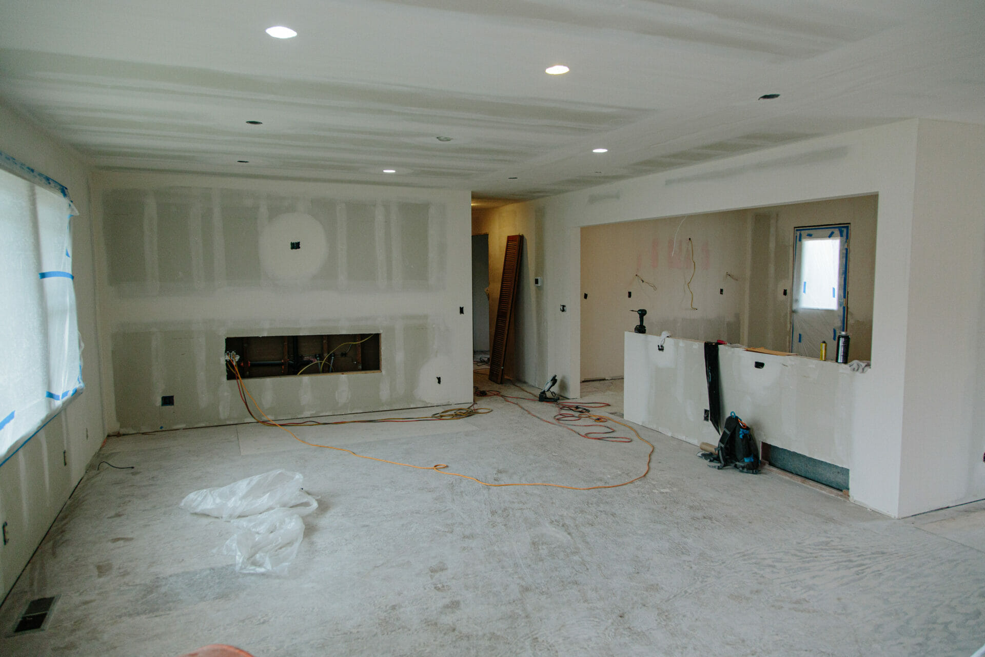 kitchen hall before image