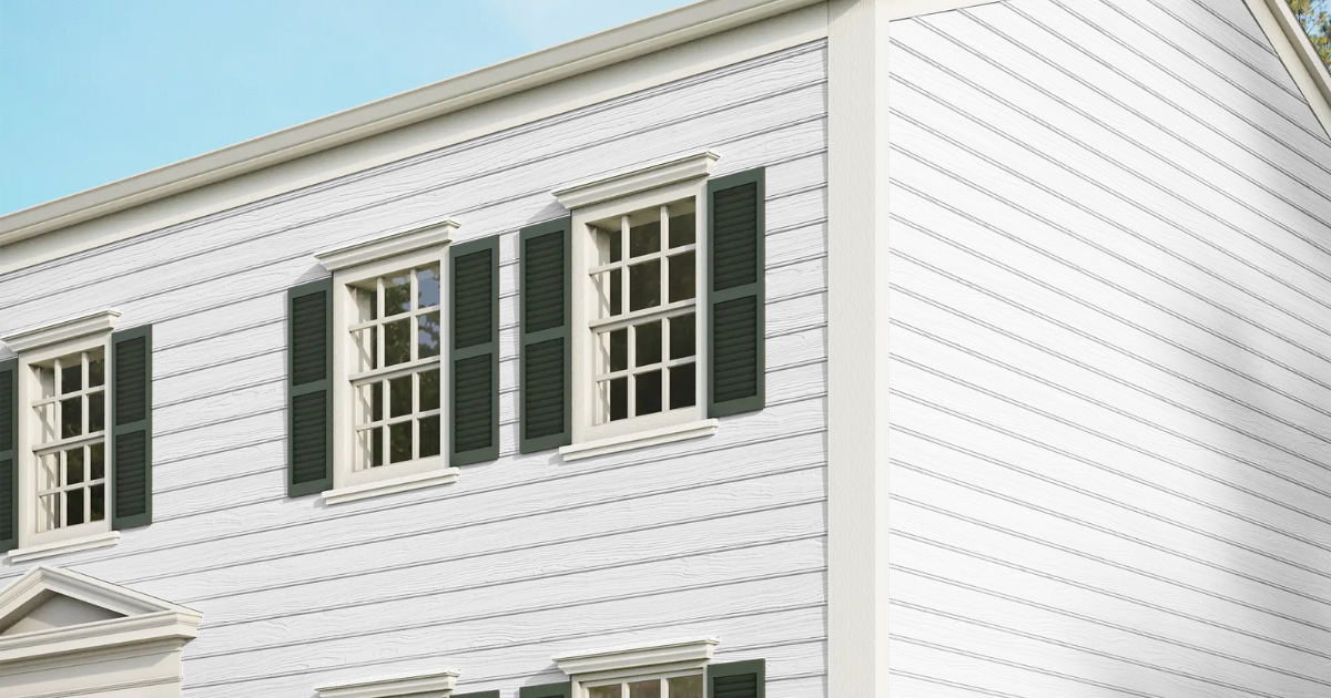 Hardie siding does not absorb moisture so it does not rot.
