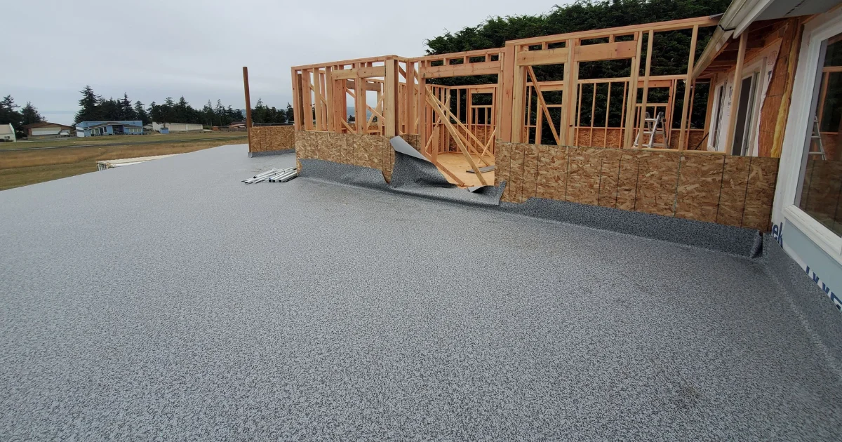 DecTec Decking can be installed on new constructions.