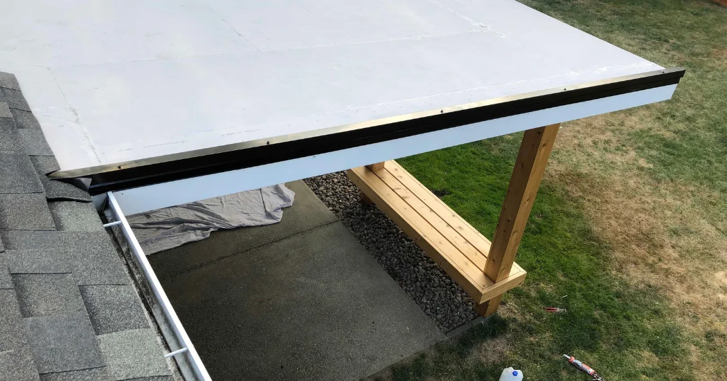 Covered area to stay dry
