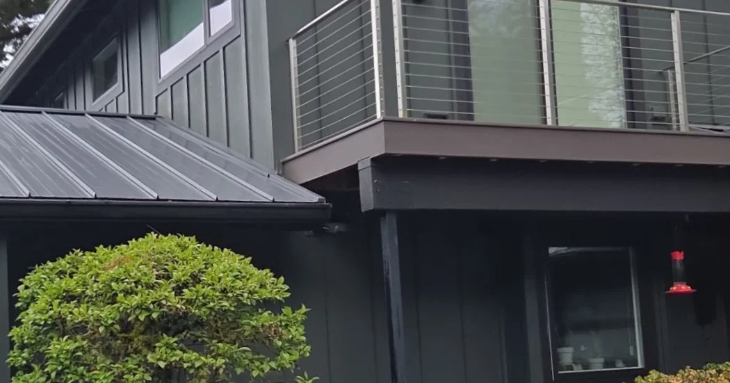 Dry-in deck soffit options