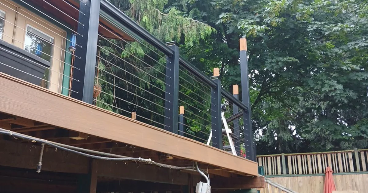 Elevated deck