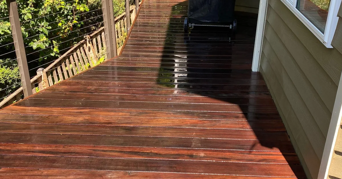 Decking material choices