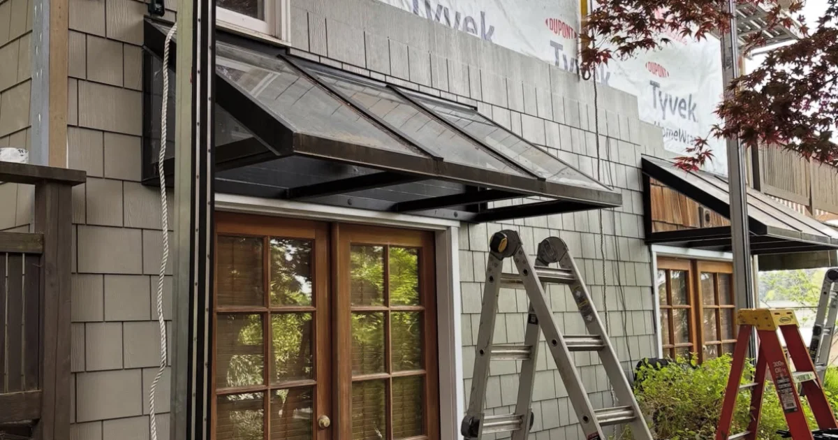 hardie colorplus, siding installation
