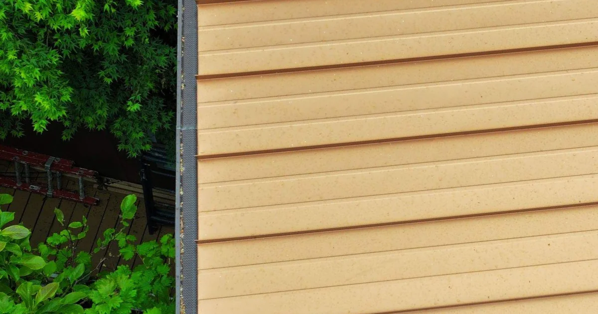 new gutter guard install