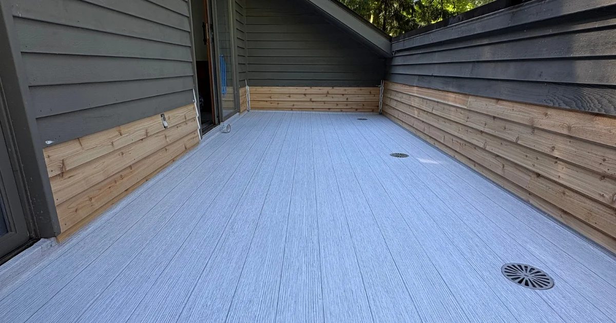 Why PVC and Dec-Tec Decks Fail in the PNW: The Installation Mistakes That Lead to Leaks, Rot, and Costly Repairs