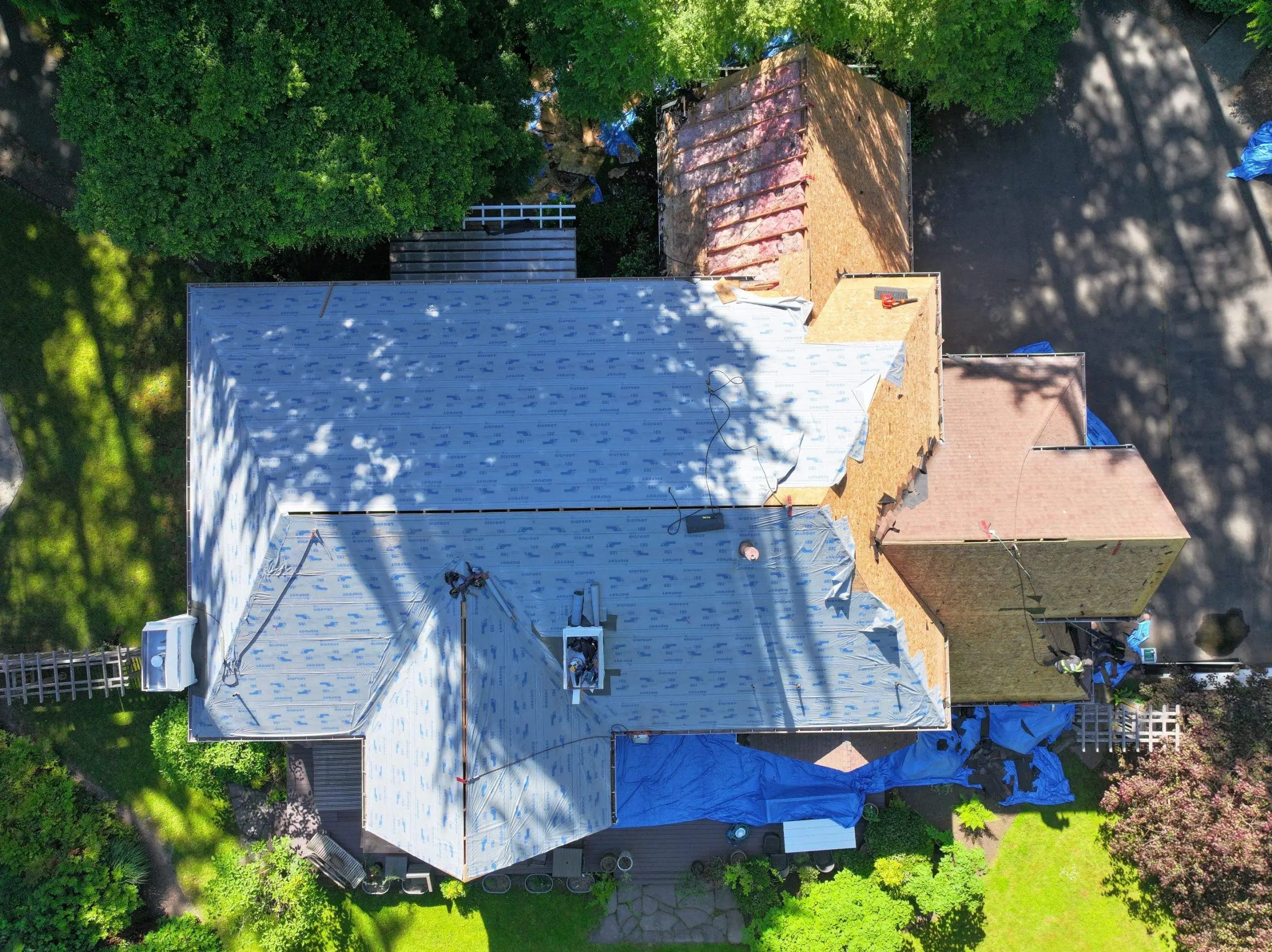 entire roofing system, handyman vs licensed roofer