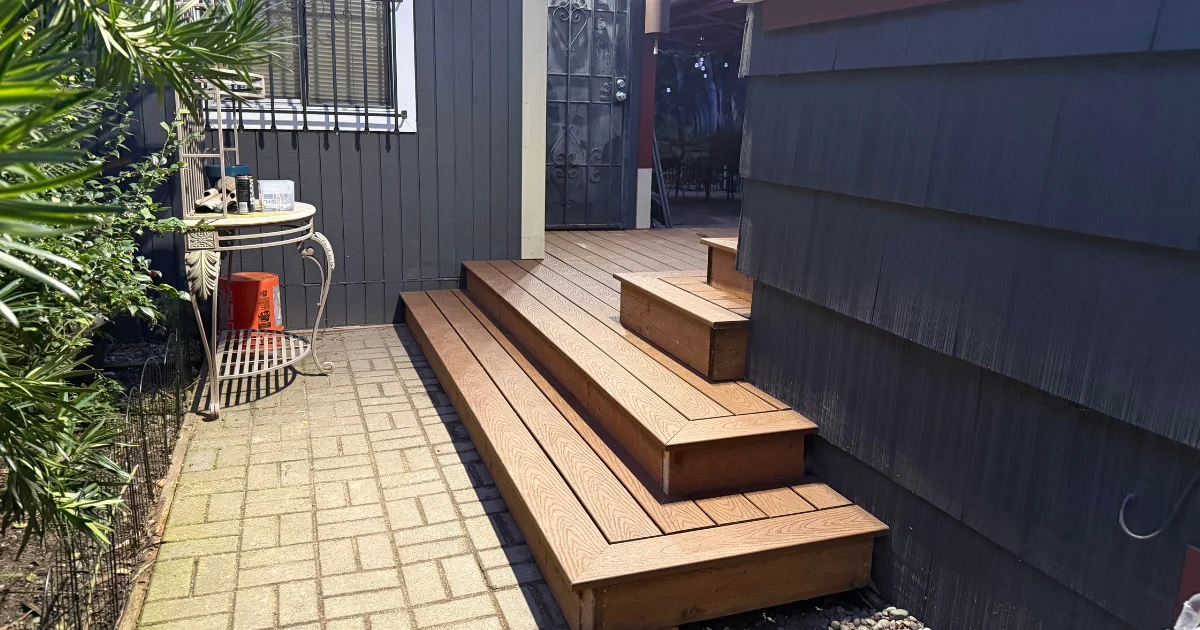 new deck replacement