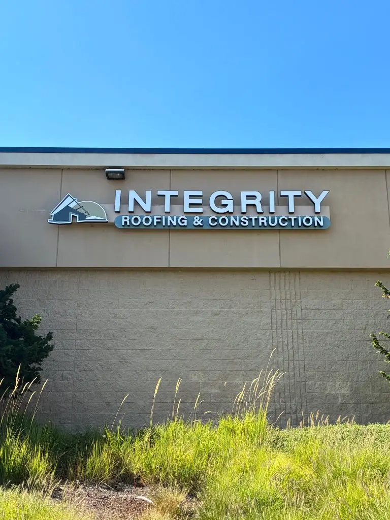 Integrity Roofing showroom in West Linn, OR
