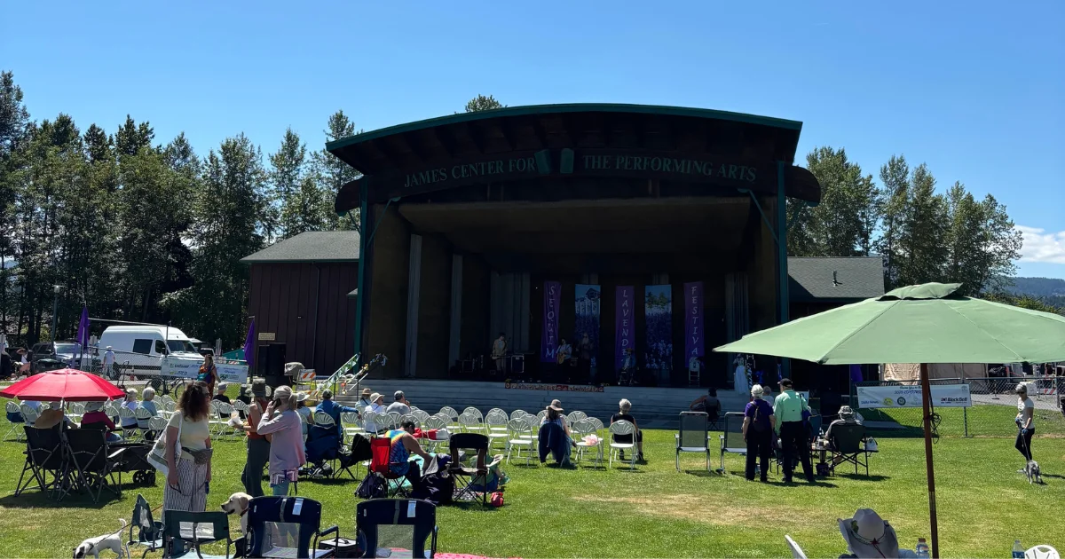 sequim lavender festival stage
