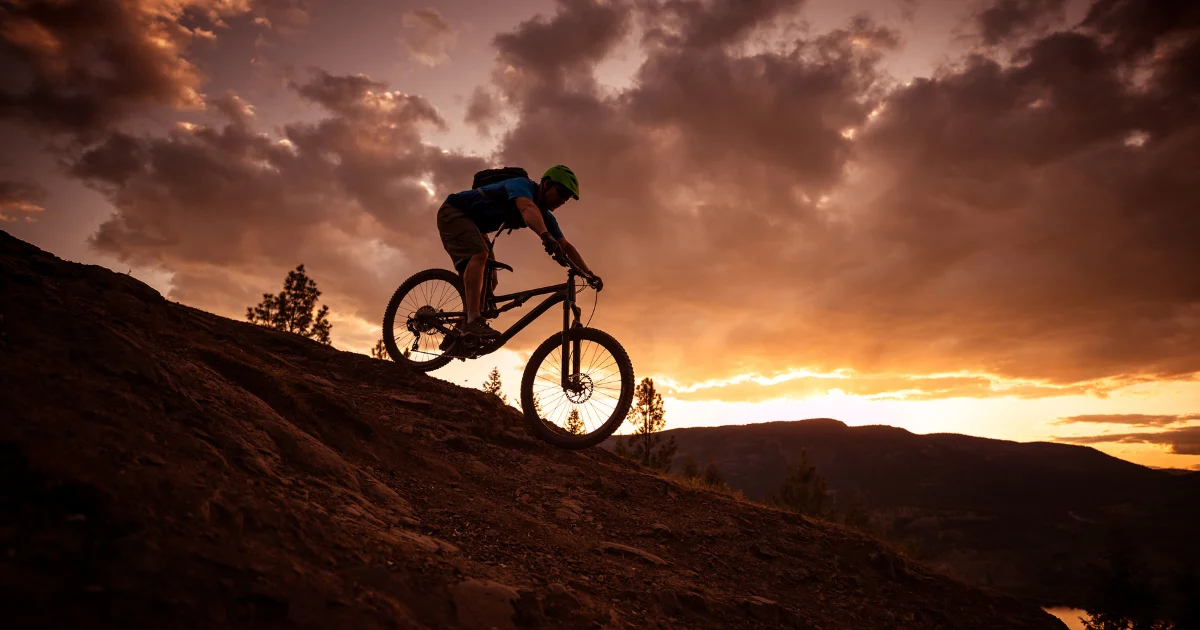 mountain biking