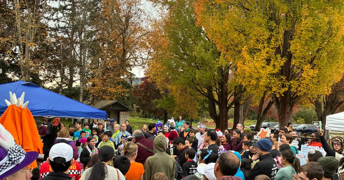 Halloween run with a purpose