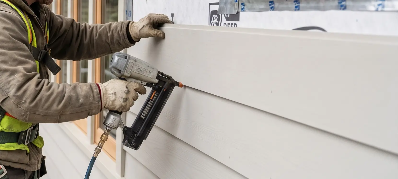 Siding installation